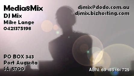 Media8Mix / DJ Mix / djmix@dodo.com.au